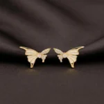 celestial pearl grace gold earrings