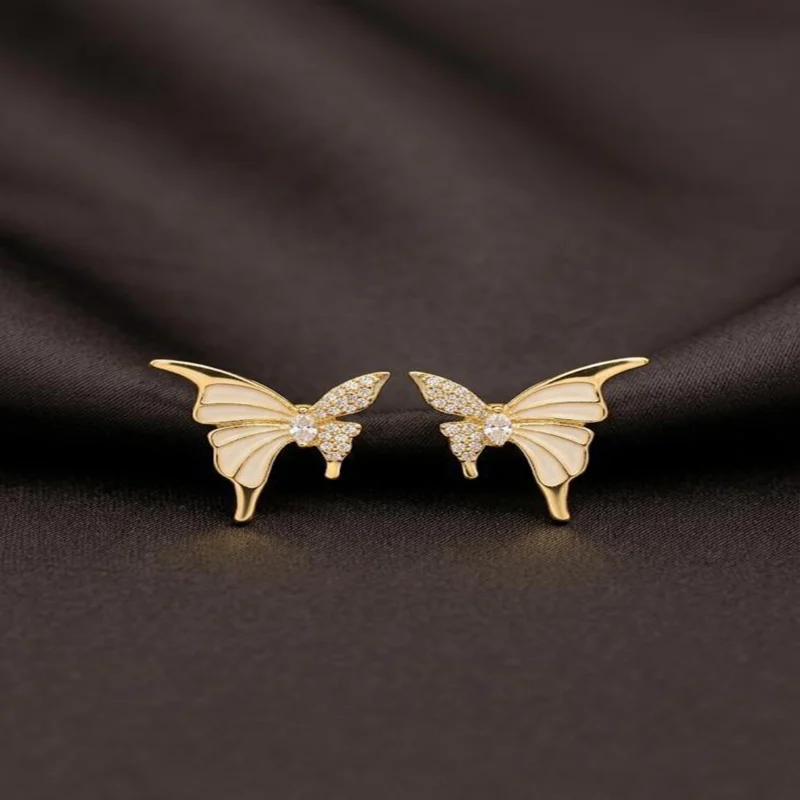 celestial pearl grace gold earrings