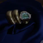 luxury gold spiral strap watch